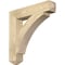 Ekena Millwork Thorton Craftsman Rough Sawn Bracket, Douglas Fir, 4"W x 22"D x 22"H BKT04X22X22THR04RDF - alternate 1